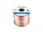 KABEL GŁOŚNIKOWY 2X1.5MM2 100M PRZEZROCZYSTY LANBERG