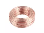 KABEL GŁOŚNIKOWY 2X1.5MM2 25M PRZEZROCZYSTY LANBERG