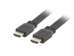 KABEL HDMI M/M V2.0 0.5M 4K CZARNY FLAT LANBERG