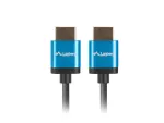 KABEL HDMI M/M V2.0 1M 4K CZARNY SLIM LANBERG