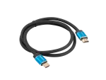 KABEL HDMI M/M V2.0 1M PEŁNA MIEDŹ CZARNY BOX PREMIUM CERTYFIKAT LANBERG