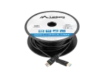 KABEL HDMI M/M V2.1 100M 8K CZARNY OPTYCZNY AOC LANBERG