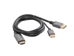 KABEL HDMI(M)->DISPLAYPORT(M) 1M 4K CZARNY LANBERG