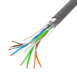 KABEL LAN FTP KAT.6 305M DRUT CU SZARY CPR + FLUKE PASSED LANBERG