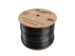 KABEL LAN FTP KAT.6 305M DRUT OUTDOOR ŻELOWANY CU CZARNY FLUKE PASSED LANBERG