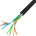 KABEL LAN UTP 100MB/S 305M DRUT CCA CZARNY LANBERG