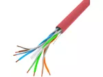 KABEL LAN UTP 1GB/S 305M DRUT CCA CZERWONY LANBERG