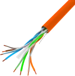 KABEL LAN UTP 1GB/S 305M DRUT CCA POMARAŃCZOWY LANBERG