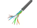 KABEL LAN UTP 1GB/S 305M DRUT CCA SZARY LANBERG