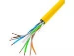 KABEL LAN UTP 1GB/S 305M DRUT CCA ŻÓŁTY LANBERG