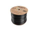 KABEL LAN UTP KAT.5E 305M DRUT OUTDOOR ŻELOWANY CU CZARNY FLUKE PASSED LANBERG