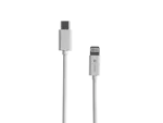 KABEL LIGHTNING(M)->USB-C(M) 1M BIAŁY MFI NATEC PRATI