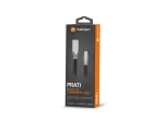 KABEL USB MICRO(M)->USB-A(M) 2.0 1M CZARNY METAL NATEC PRATI