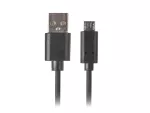 KABEL USB MICRO(M)->USB-A(M) 2.0 1M CZARNY QC 3.0 LANBERG
