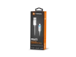 KABEL USB MICRO(M)->USB-A(M) 2.0 1M SREBRNY LED NATEC PRATI