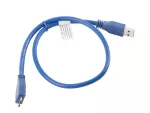 KABEL USB MICRO(M)->USB-A(M) 3.0 0.5M NIEBIESKI LANBERG