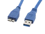 KABEL USB MICRO(M)->USB-A(M) 3.0 0.5M NIEBIESKI LANBERG