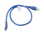 KABEL USB MICRO(M)->USB-A(M) 3.0 0.5M NIEBIESKI LANBERG