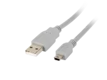 KABEL USB MINI(M)->USB-A(M) 2.0 1.8M SZARY (CANON) LANBERG