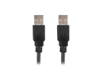 KABEL USB-A M/M 2.0 0.5M CZARNY LANBERG