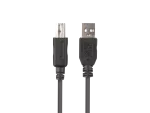 KABEL USB-A(M)->USB-B(M) 2.0 1.0M CZARNY FERRYT BOX LANBERG
