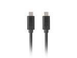 KABEL USB-C M/M 3.1 GEN 2 1.8M 10GB/S PD100W CZARNY LANBERG
