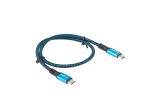 KABEL USB-C M/M USB4 0.5M 100W 8K 30HZ CZARNO-NIEBIESKI LANBERG