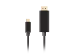 KABEL USB-C(M)->DISPLAYPORT(M) 1M 4K 60HZ CZARNY LANBERG