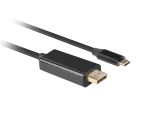 KABEL USB-C(M)->DISPLAYPORT(M) 1M 4K 60HZ CZARNY LANBERG