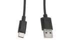KABEL USB-C(M)->USB-A(M) 2.0 1M CZARNY LANBERG