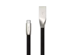 KABEL USB-C(M)->USB-A(M) 2.0 1M CZARNY METAL NATEC PRATI