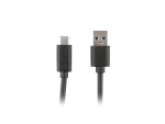 KABEL USB-C(M)->USB-A(M) 3.1 1M CZARNY LANBERG