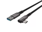 KABEL USB-C(M)->USB-A(M) 3.2 GEN 1 5M 5GB/S PD15W VR CZARNY GENESIS