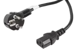 KABEL ZASILAJĄCY CEE 7/7->IEC 320 C13 10M VDE CZARNY LANBERG