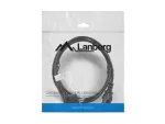 KABEL ZASILAJĄCY CEE 7/7->IEC 320 C13 1.8M CZARNY LANBERG
