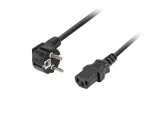 KABEL ZASILAJĄCY CEE 7/7->IEC 320 C13 1.8M VDE CZARNY LANBERG