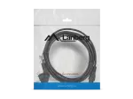 KABEL ZASILAJĄCY LAPTOP (MIKI) CEE 7/7->IEC 320 C5 3M VDE CZARNY LANBERG