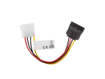 KABEL ZASILAJĄCY WEWNĘTRZNY MOLEX(M)->SATA(F) 15CM LANBERG
