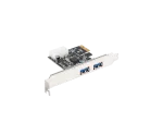 KARTA PCI EXPRESS X1->2X USB-A 3.1 GEN1 LANBERG ŚLEDŹ LOW PROFILE