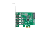 KARTA PCI EXPRESS X1->4X USB-A 3.1 GEN1 ŚLEDŹ LOW PROFILE LANBERG