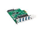 KARTA PCI EXPRESS X1->4X USB-A 3.1 GEN1 ŚLEDŹ LOW PROFILE LANBERG