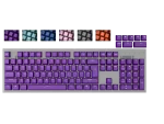 KEYCAPS GENESIS LEAD 300 FIOLETOWE DOUBLE SHOT
