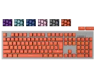 KEYCAPS GENESIS LEAD 300 POMARAŃCZOWE DOUBLE SHOT