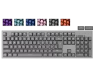 KEYCAPS GENESIS LEAD 300 SZARE DOUBLE SHOT