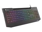 KLAWIATURA DLA GRACZY GENESIS LITH 400 RGB US PODŚWIETLENIE X-SCISSOR SOFTWARE SLIM