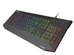 KLAWIATURA DLA GRACZY GENESIS LITH 400 RGB US PODŚWIETLENIE X-SCISSOR SOFTWARE SLIM