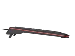KLAWIATURA DLA GRACZY GENESIS LITH 400 RGB US PODŚWIETLENIE X-SCISSOR SOFTWARE SLIM