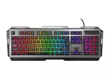 KLAWIATURA DLA GRACZY GENESIS RHOD 420 RGB US PODŚWIETLENIE GAMINGOWA
