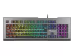 KLAWIATURA DLA GRACZY GENESIS RHOD 500 RGB PT PODŚWIETLENIE GAMINGOWA PROGRAMOWALNA
