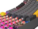 KLAWIATURA DLA GRACZY GENESIS THOR 230 TKL ANCHOR GRAY NEGATIVE US RGB MECHANICZNA OUTEMU RED